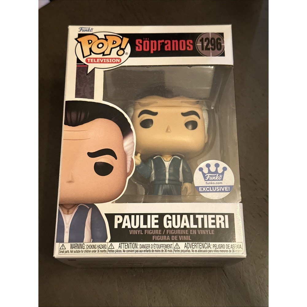 Funko Pop! The Sopranos - Paulie Gualtieri - (Exclusive) #1296 ERROR EYES